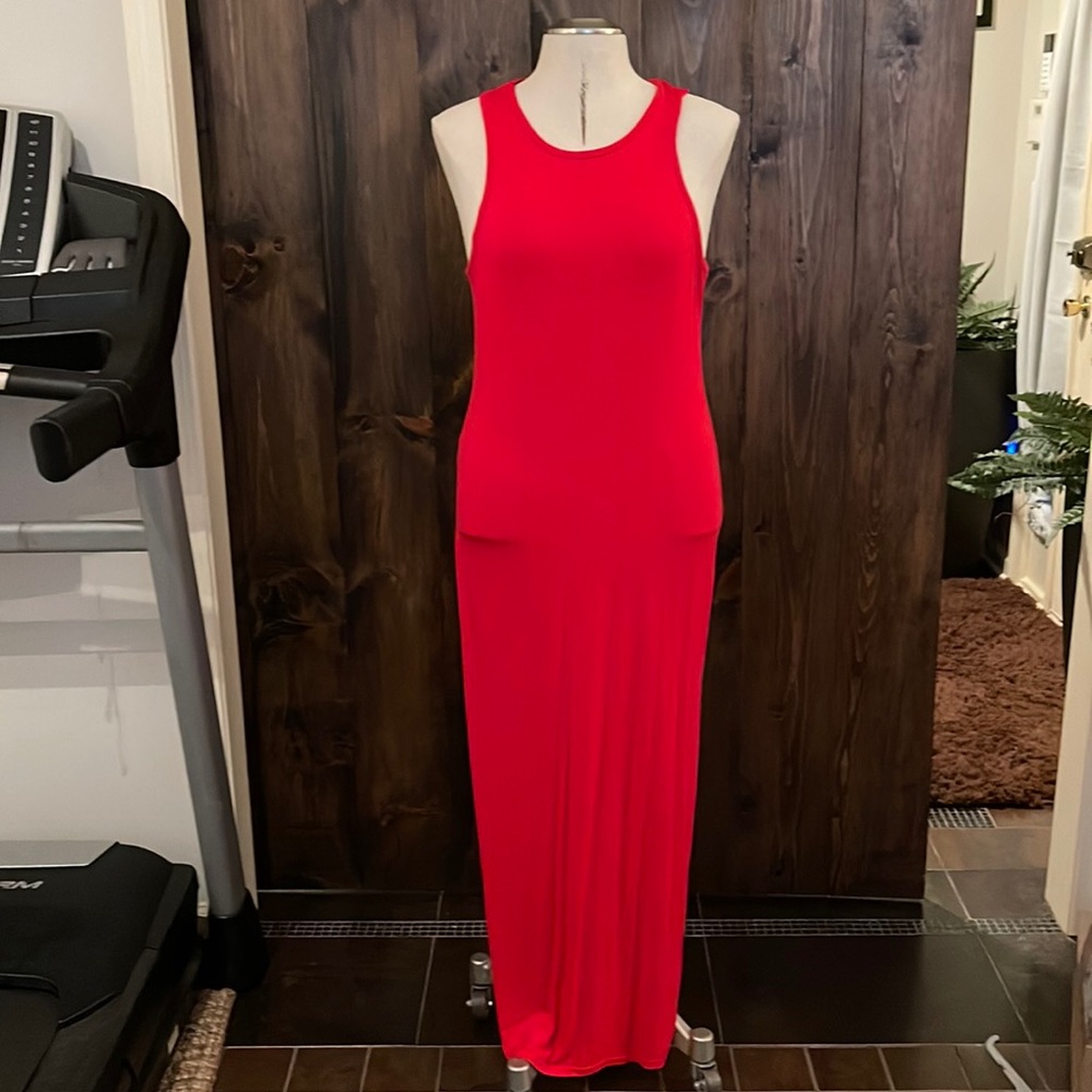 Long maxi summer dress